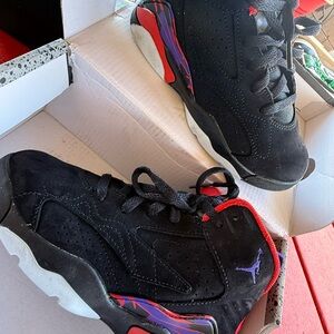 Jordan Kids Shoes Black and Red